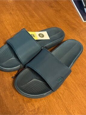 In Motion Teal Slides (Women - Size 11)